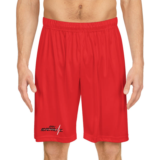 Raw Adrenaline Basketball Shorts (AOP)