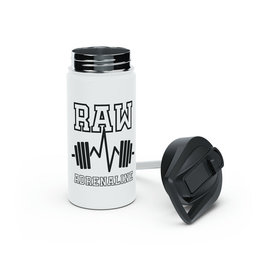 Raw Adrenaline looking Stainless Steel Water Bottle, Standard Lid