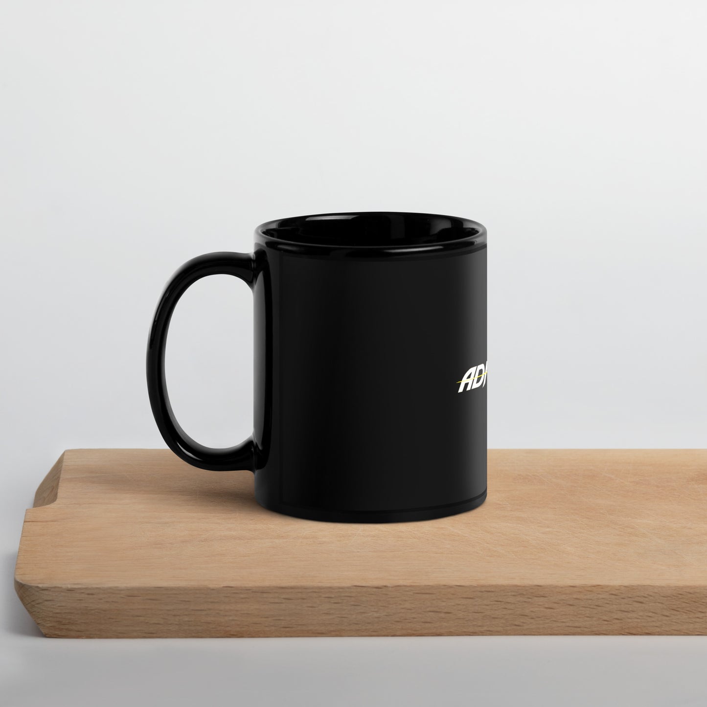 Raw Adrenaline Black Glossy Mug