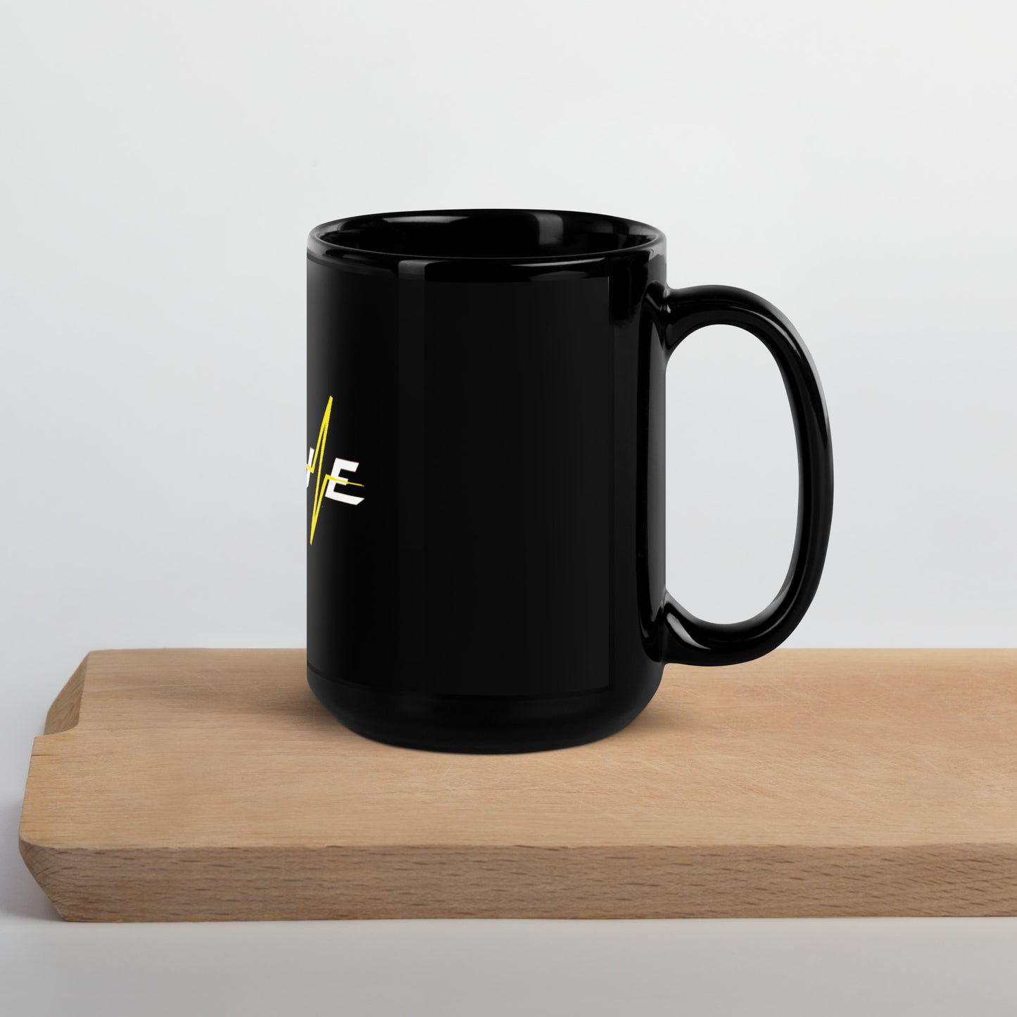 Raw Adrenaline Black Glossy Mug