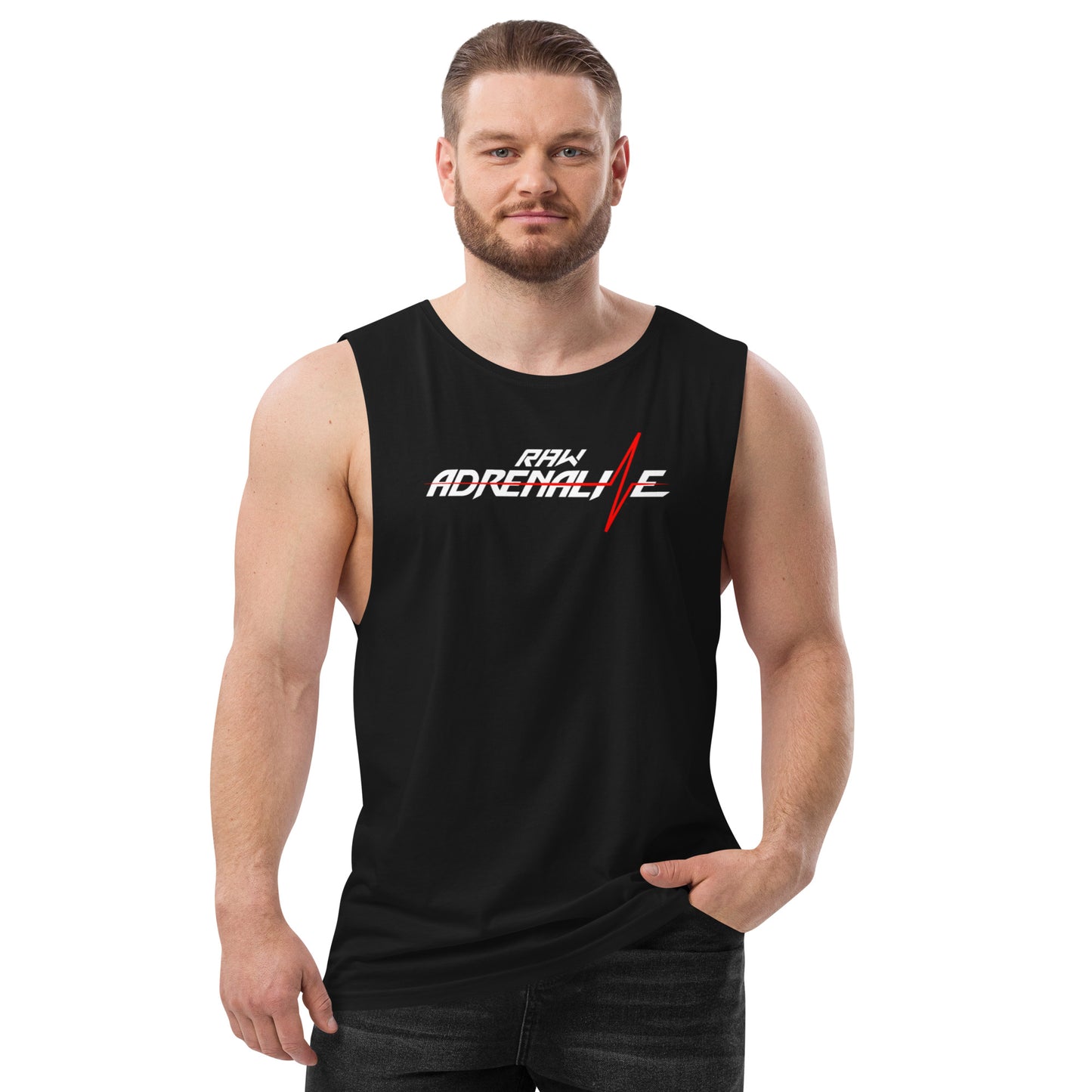 Raw Adrenaline Men’s Drop Arm Tank Top