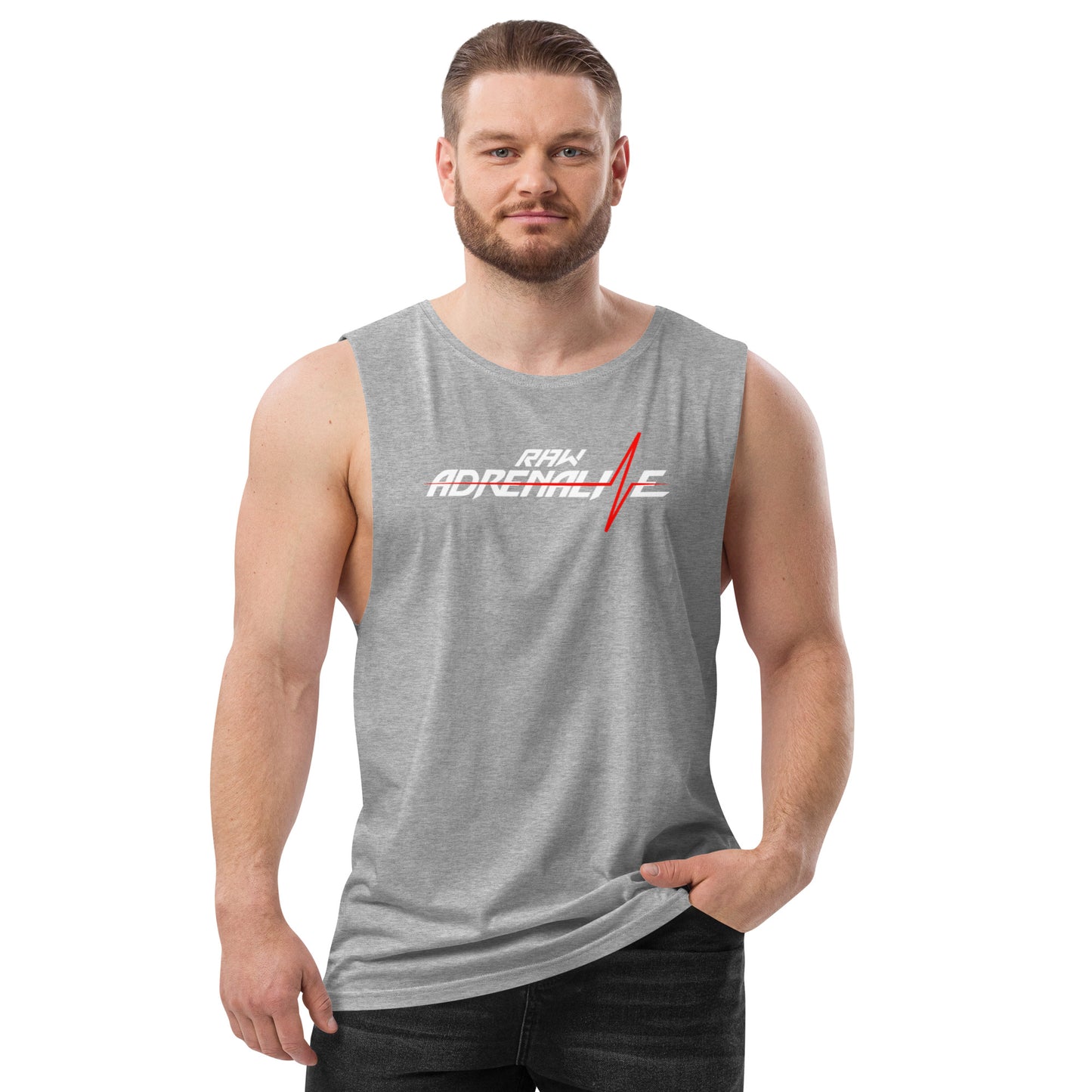 Raw Adrenaline Men’s Drop Arm Tank Top