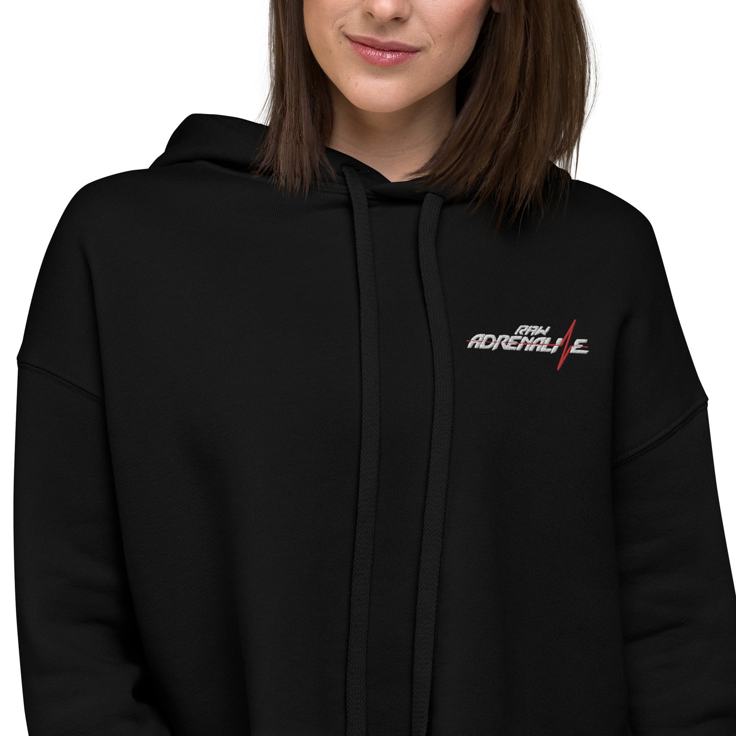 Raw Adrenaline Crop Hoodie