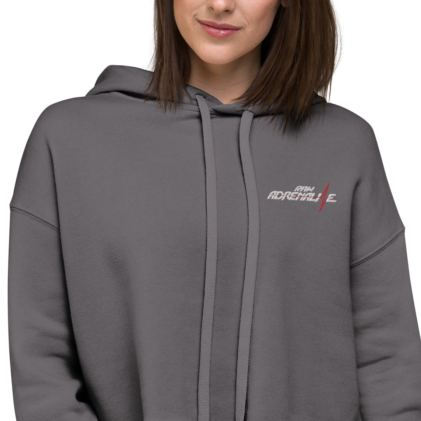 Raw Adrenaline Crop Hoodie